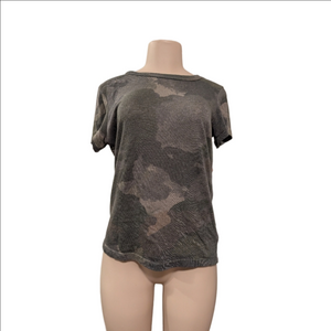 Alternative‎ Camo Green Women's Top Size Large